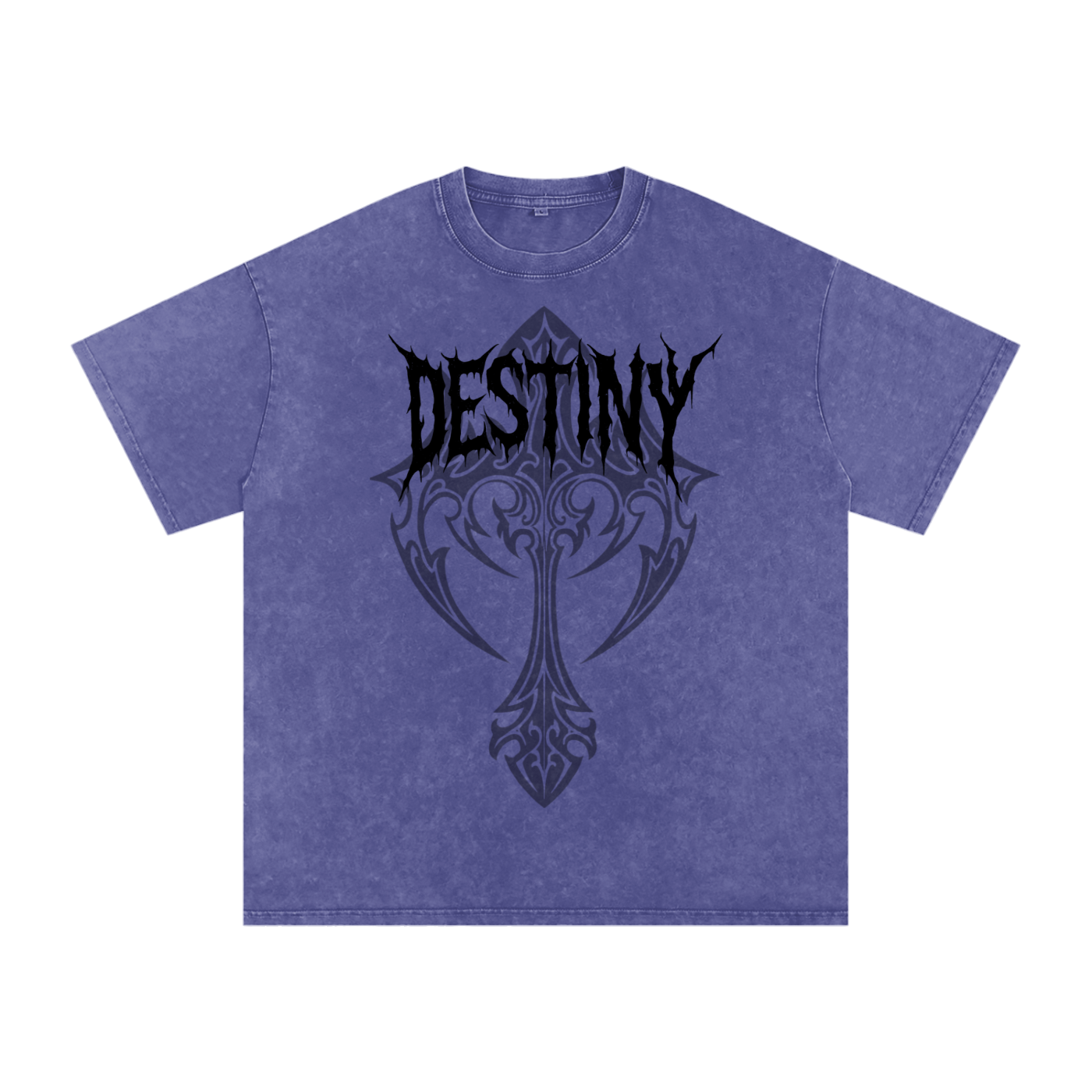 Mens 1970 Snow Washed Oversized Cotton T-Shirt