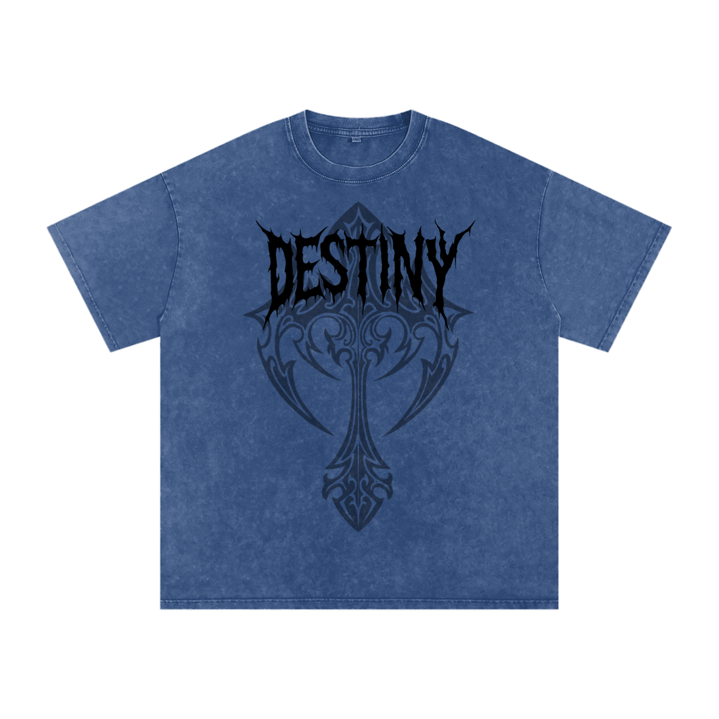 Mens 1970 Snow Washed Oversized Cotton T-Shirt