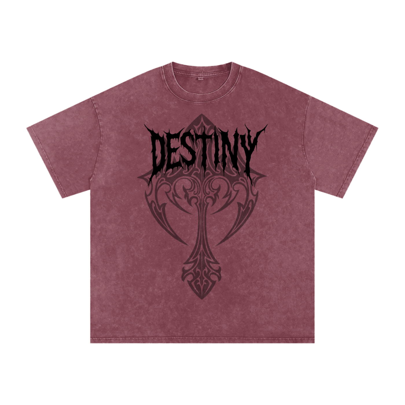 Mens 1970 Snow Washed Oversized Cotton T-Shirt