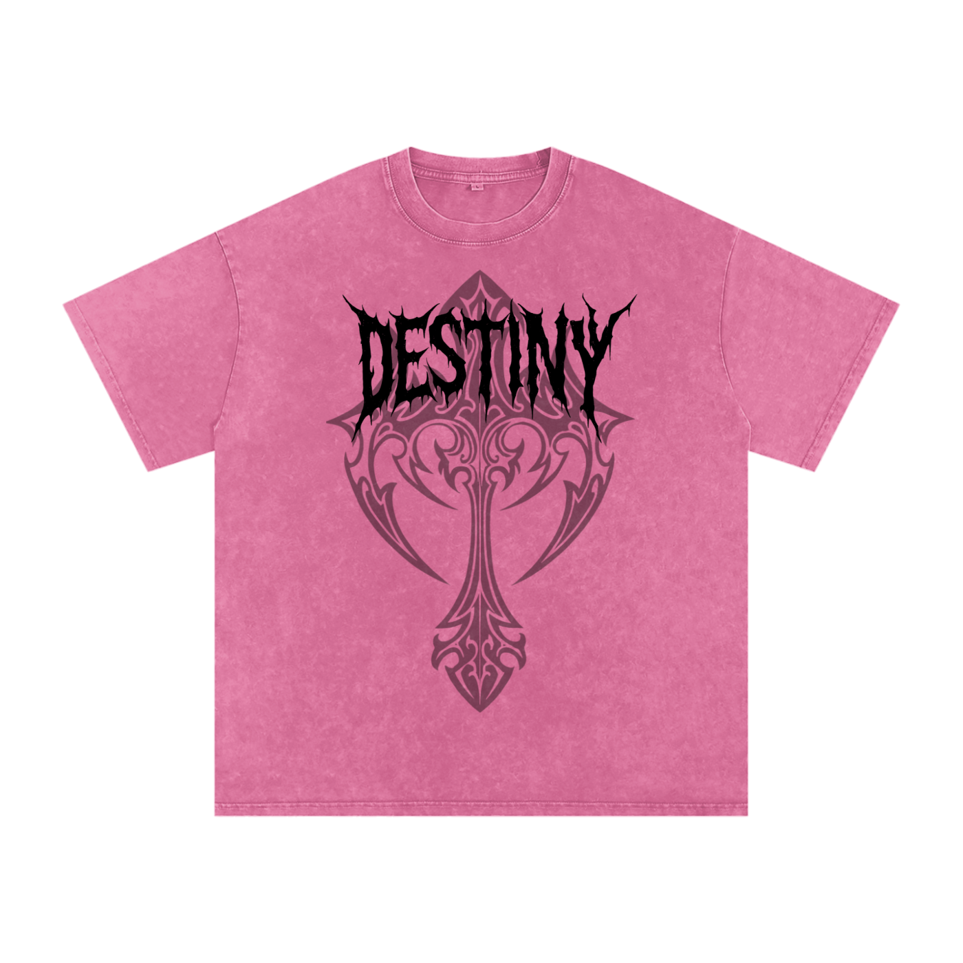 Mens 1970 Snow Washed Oversized Cotton T-Shirt