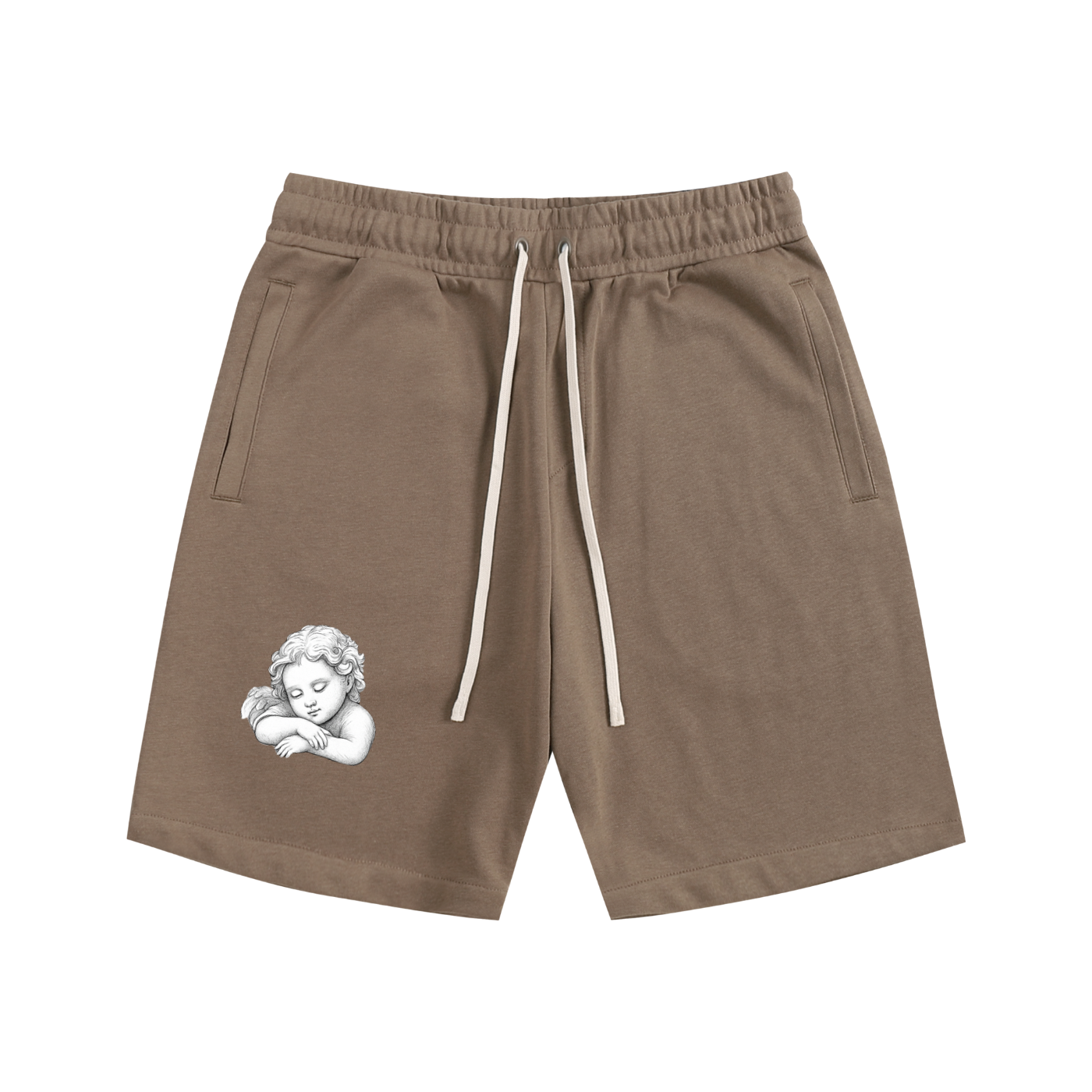 Mens baby face Essential Cotton Shorts