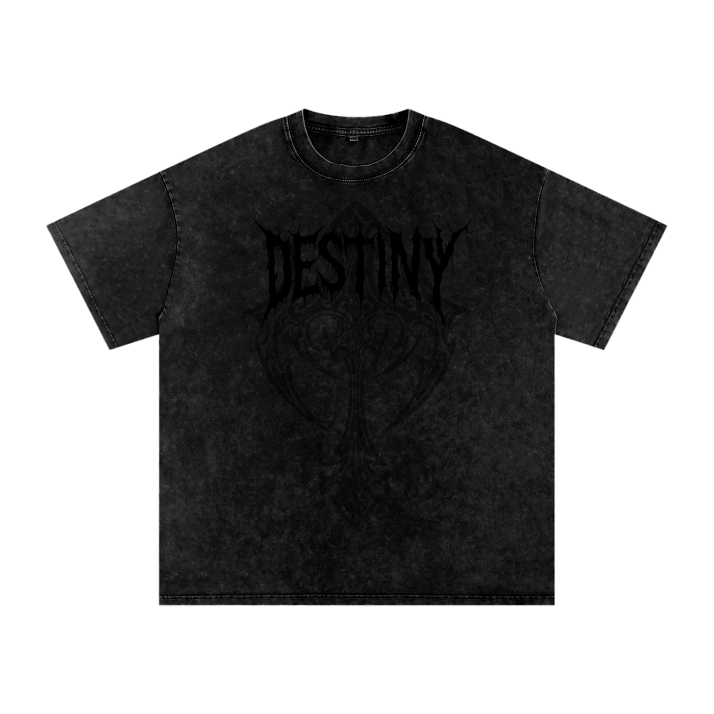 Mens 1970 Snow Washed Oversized Cotton T-Shirt