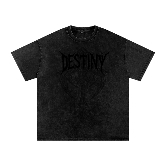 Mens 1970 Snow Washed Oversized Cotton T-Shirt