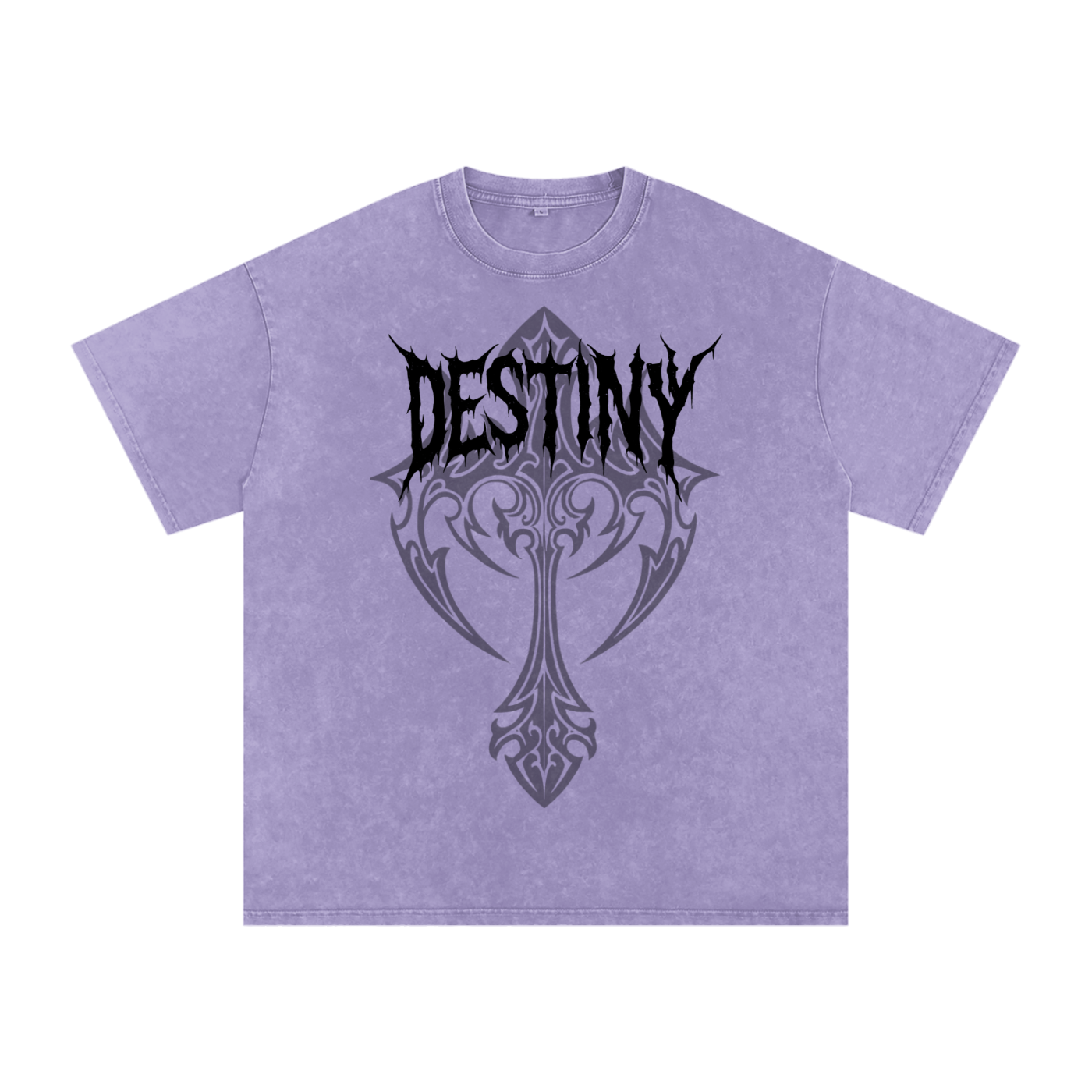 Mens 1970 Snow Washed Oversized Cotton T-Shirt