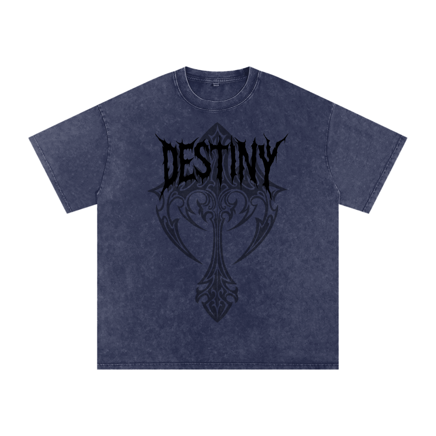 Mens 1970 Snow Washed Oversized Cotton T-Shirt
